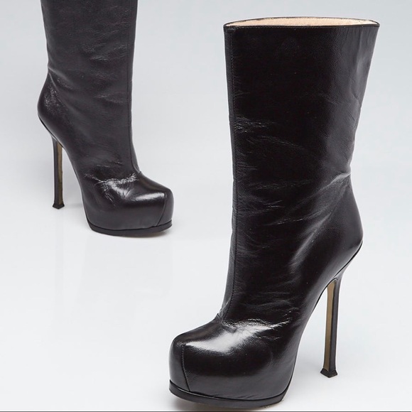 Authentic ysl tribute 105 boot make me an OFFER 😊 - Picture 1 of 8